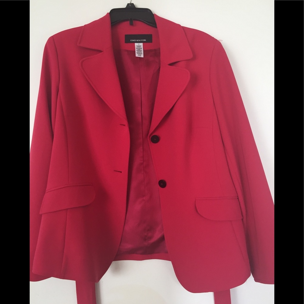Stylish Red blazer (Jones New York)